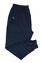 Battal Size Elastic Cuffed Sweatpants Navy Blue Color - 7