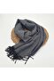 Fish Back Classic and Sports Men's Scarf Gray Color - 5