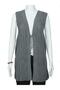 Buttonless Model Lace-Up Women's Knitwear Vest