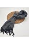 Fish Back Classic and Sports Men's Scarf Gray Color - 4
