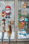 Christmas Sticker Santa Claus Snowman Cute Penguin and Snowflakes - 4