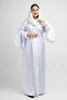 عباية AIK6022 بيضاء