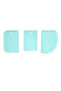 Dough Shaper,Scraper,Cutter 3-Piece Dough Shaping Helper Set Plastic Cn Yes with Food - 5