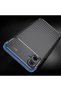 Carbon Fiber Stain-Resistant Flexible Silicone Phone Case Compatible with Samsung Galaxy A06 - 4