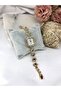 Elegant Gold Women's Wristwatch with Square Stones - 4