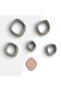 5 Model Polymer Clay Cutting Dies - Organic Pebbles, No: 967 - 6