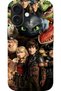Apple iPhone 16 Compatible Hd+ Printed Toothless Patterned Silicone Case