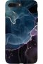 جراب سيليكون متوافق مع هاتف Apple iPhone 7 Plus مطبوع عليه HD+ بنمط رخامي مختلط الألوان - 2