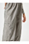 Parachute Trousers Relaxed Cut with Floor Detail and Pockets - 5