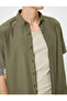 Summer Shirt Short Sleeve Classic Collar Buttoned - 5