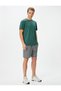 Sports T-Shirt Reflective Printed Short Sleeve Crew Neck - 2