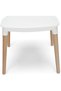 TJ HYL-088 PP Chair with Wooden Legs for Indoor, Outdoor & Dining Chair - White - 6