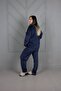 Plus Size Elastic Velvet Suit - 6