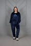 Plus Size Elastic Velvet Suit - 2