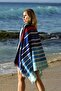 Ocean Reef Flame, 100X180 Cm, with Carrying Bag, Eco-Friendly, Unpainted, Zero Waste Beach Towel - 4
