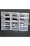 Transparent Organizer Box with Drawers 12 Boxes Dremel Engraving Bead Jewelry Storage Box Organizer - 3
