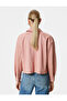 Suede Jacket Snap Button Classic Collar Pocket - 4