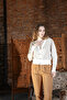 Jewel Buttoned Knitwear Cardigan 5610 Beige-Ecru - 6