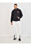 Oversized Stripe Hem Joggers - 2