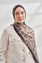 Special Series Ethnic Pattern Shawl 6035-Black Tan