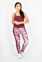 Women Tight Fit Training Tights, Maroon - 2