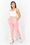 Women Plain Drawstring Sweatpants, Pink - 2