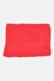 Women Knitted Fleece Tube Scarf, Orange - 2