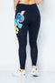 Women Sportswear Fit Training Leggings, Navy - 4