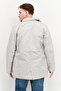 Men Solid Long Sleeve Softshell Jacket, Stone - 2