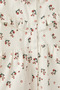Girls' Dress Velvet Printed Long Sleeve Snap Fastener - 2