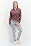 Women Sportswear Fit Training Sweatshirt, Dusty Plum - 4