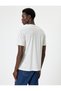 Cotton Slim Fit T-Shirt - Slogan Printed, Short Sleeve, Crew Neck - 4