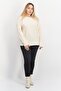 Women Crew Neck Long Sleeve Solid Sweatshirt, Light Pink - 2