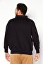 Men Sportswear Fit Long Sleeve Training Sweatshirt, Black - 2