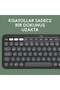 PEBBLE 2 MULTI-DEVICE BLUETOOTH KLAVYE MOUSE SET-GRAFIT - 5
