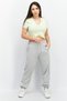 Women Sportswear Fit Short Sleeve Training T-Shirt, Lemon Green - 2