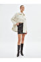 Quilted Jacket with Snap Buttons Shirt Collar Pocket Detailed - 2