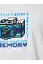 Cotton Slim Fit T-Shirt - Slogan Printed, Short Sleeve, Crew Neck - 6
