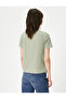 Basic T-Shirt Crew Neck Short Sleeve Cotton - 4