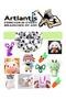 Moving Eye Black 20 mm 1 Pack of 50 Playing Eye 20mm Hobby Design Kindergarten Nursery Activity Craft - 4