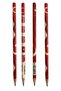 Turkish Flag Round Lead Pencil 4 Pcs 1 Pack Fatih Lead Pencil 2B Black Lead Pencil Turkish Bay - 3