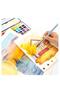 Watercolor Brush No:24 1 Piece Synthetic Bristle Water Color Professional Brons Brush Art and Hobby Acrylic B - 2
