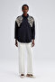 EMBROIDERED FRONT OVERSIZE SHIRT - 3
