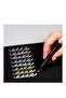 Graphic Pen and Invitation Pen Metallic Gold Yellow Dreamon 1 Piece 0.5-2.0 Mm Metallic Brus - 2
