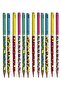 12 Pcs Safari Round Pencils - 1 Pack Faber 2B Black Lead with Safari Pattern - 2