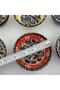Handicrafts Patterned Cini Crispy Sauce Bowl 8 Cm 6 Pcs - 2
