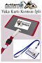Red Lanyard Id Badge 1 Piece Pvc Red Lanyard Badge Holder with Adjustable Neck Hanging Id Protector