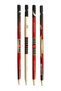 Ataturk Round Lead Pencil 4 Pieces 1 Pack Fatih Lead Pencil 2B Black Lead Pencil Atatürk Patterned - 2