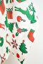 Deer Patterned New Year's Tablecloth - Stain Resistant Dartless (170X170, 120X170, 170X220) - 6