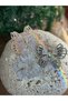 Luxury Crystal Stone Gold Gold Winged Butterfly Engagement Birthday Christmas Special Occasion Collet Side Buckle - 6